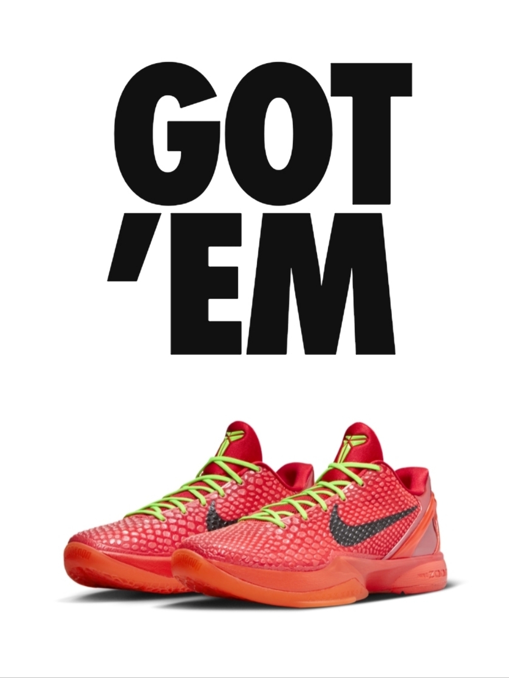 New Kobe Reverse Grench